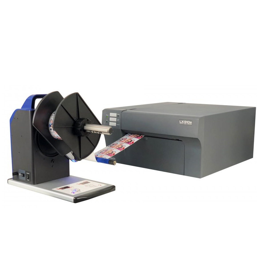 LX910e Farbetikettendrucker mit RW-7